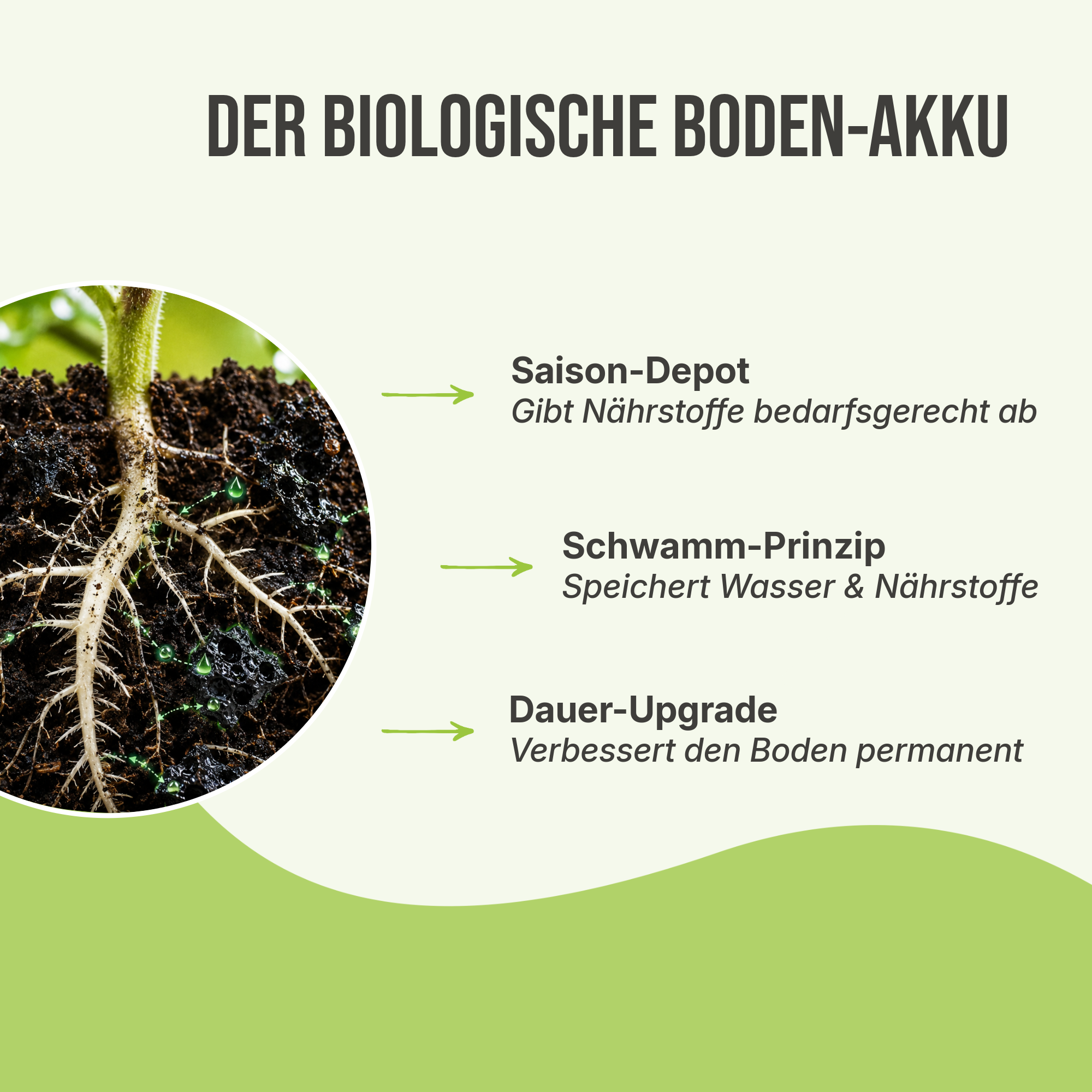C44 Aktivierte Pflanzenkohle 5L | Bio-Bodenhilfsstoff | Sofort einsatzbereit