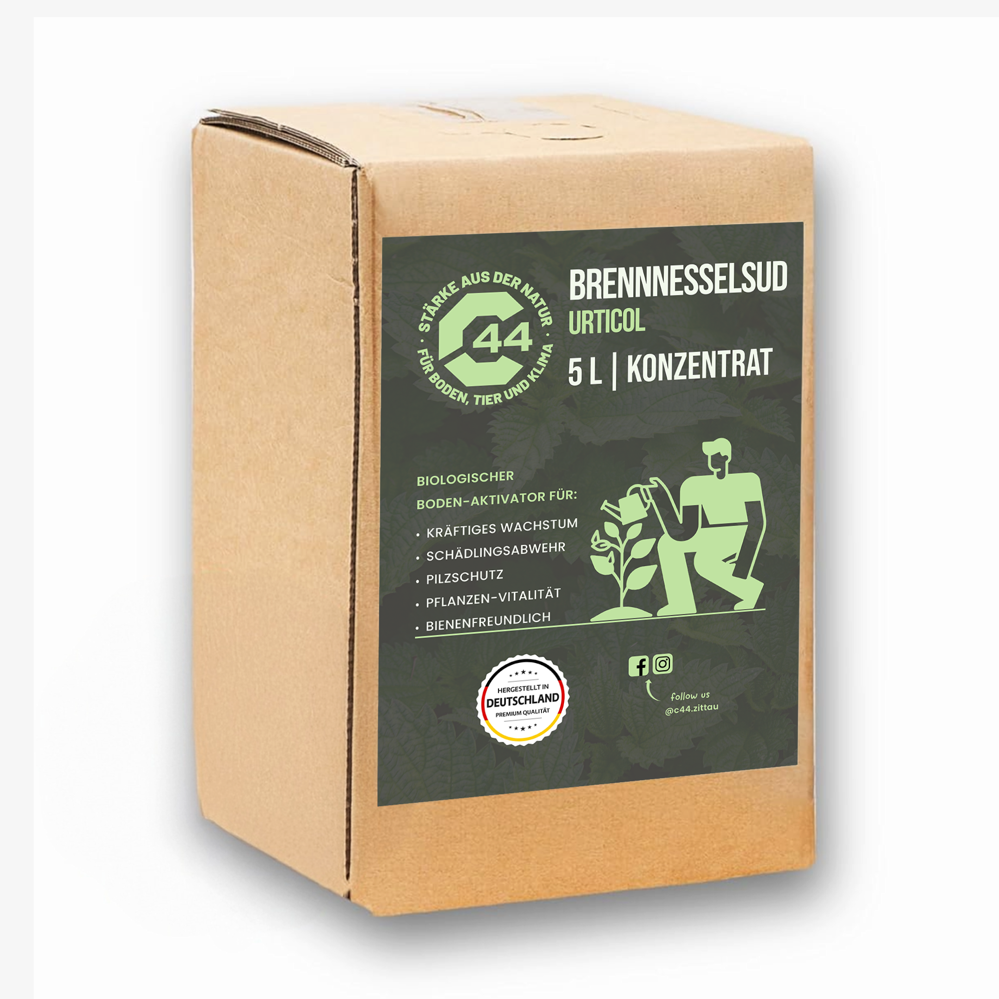 C44 Brennnesselsud Urticol | Natürlicher Bio-Dünger & Pflanzenstärkung