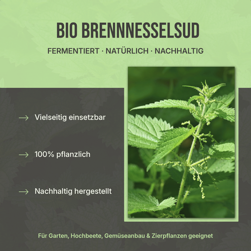 C44 Brennnesselsud Urticol | Natürlicher Bio-Dünger & Pflanzenstärkung