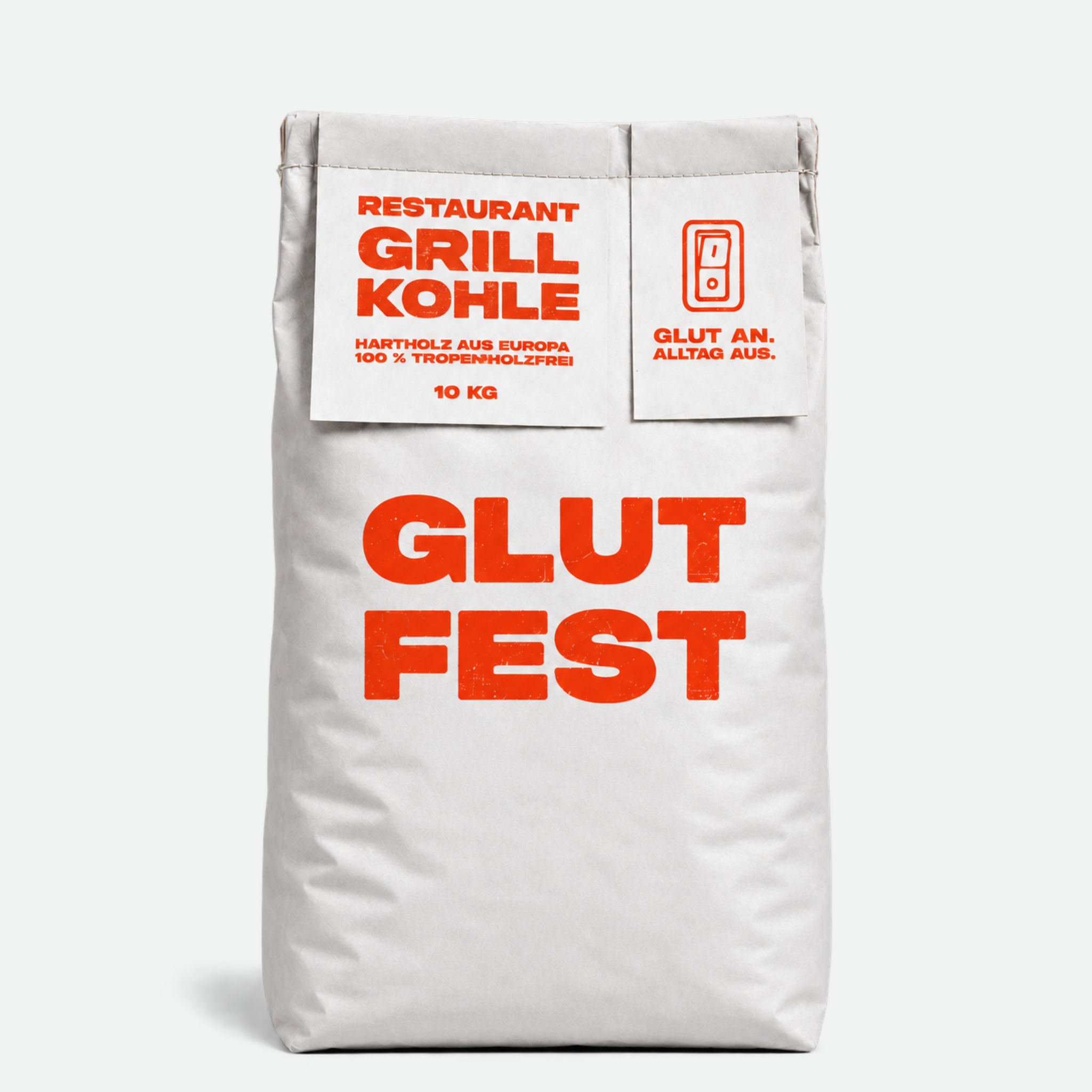 Glutfest Restaurant-Grillkohle – große Stücke 40-120 mm für Kamado, Smoker und lange sessions