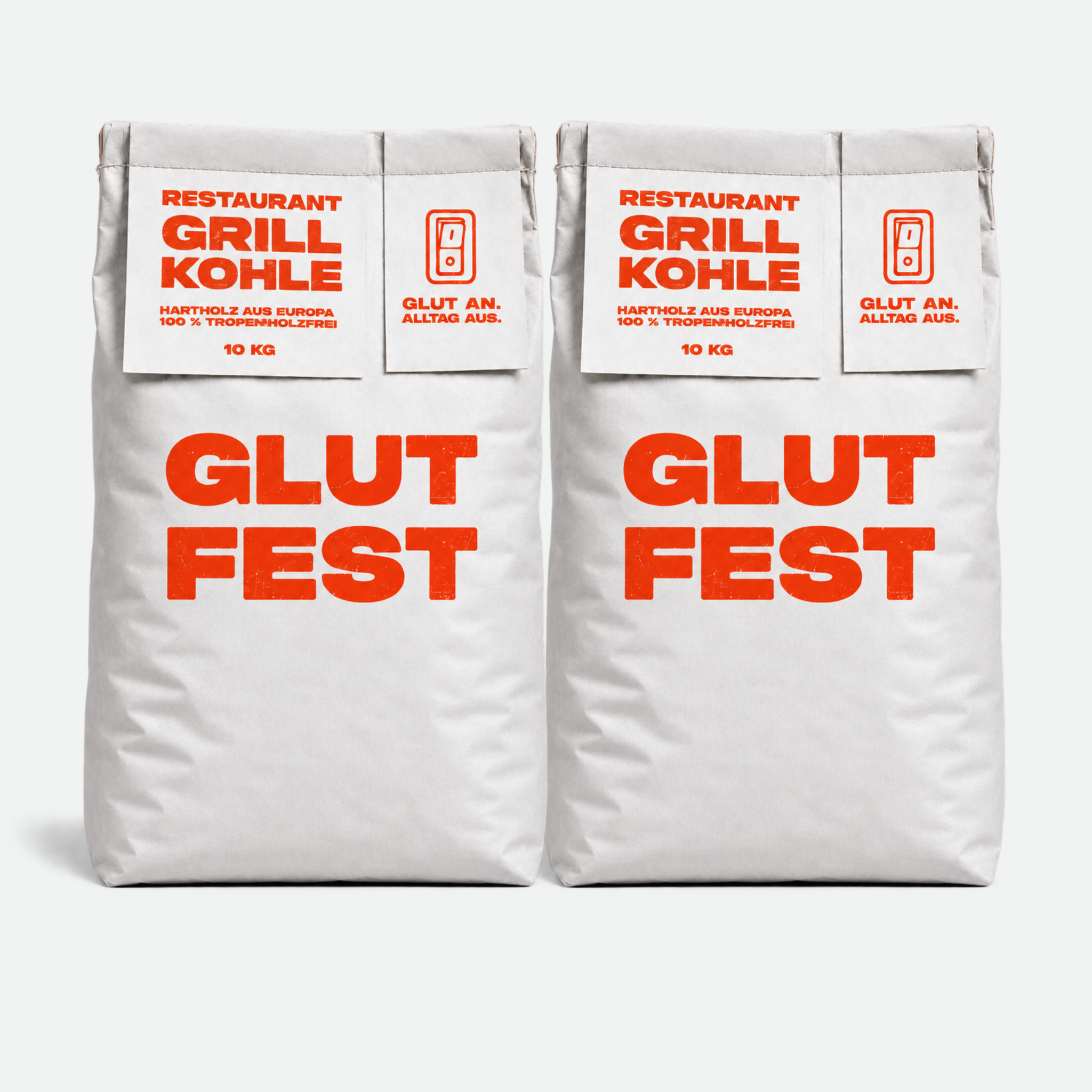 Glutfest Restaurant-Grillkohle – große Stücke 40-120 mm für Kamado, Smoker und lange sessions
