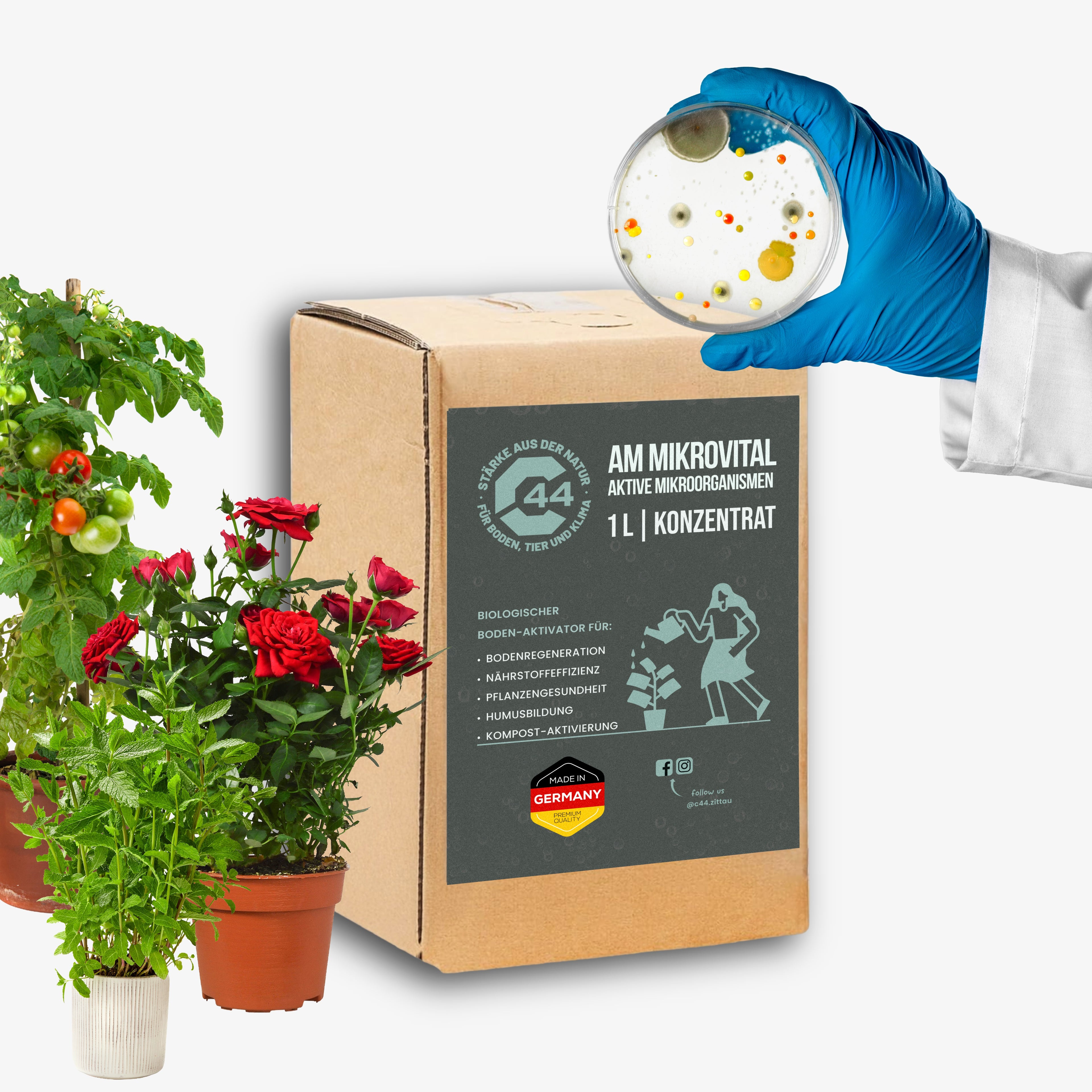 C44 AM Mikrovital | Biologischer Bodenaktivator