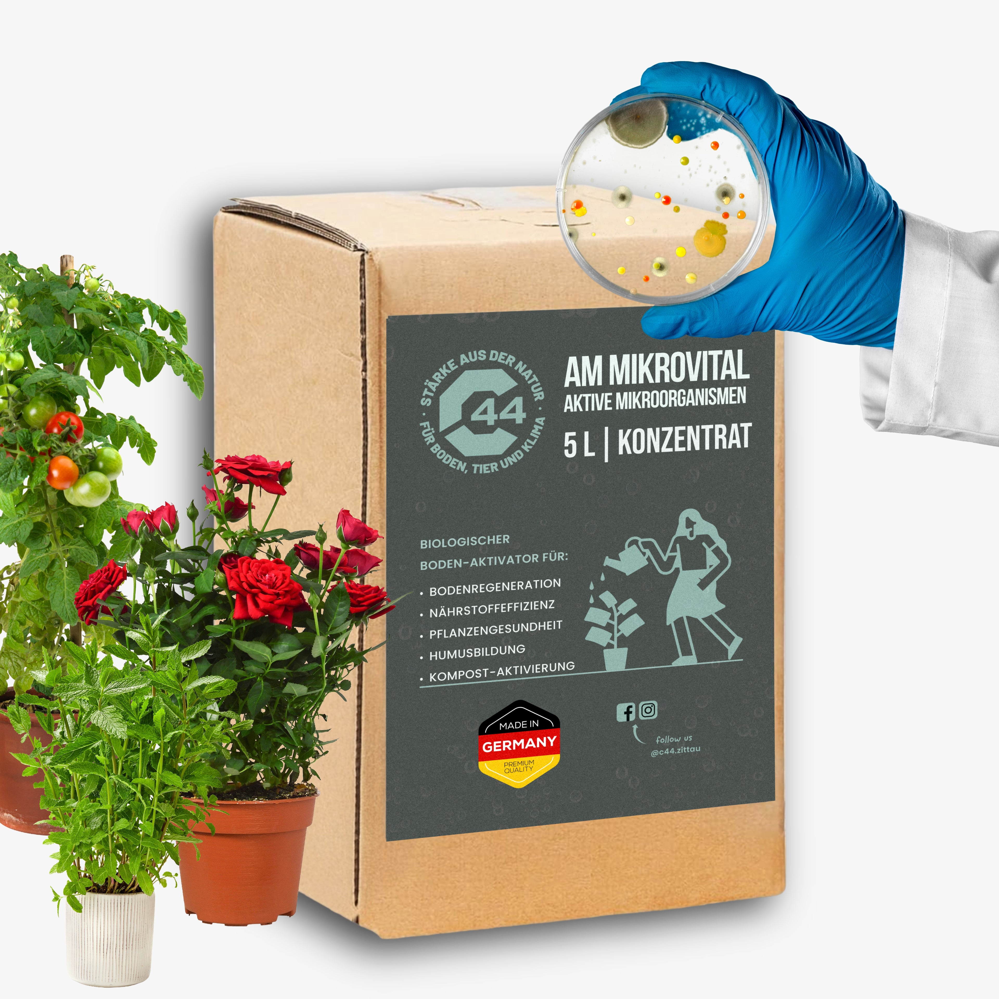 C44 AM Mikrovital | Biologischer Bodenaktivator