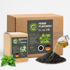 C44 Pflanzenkohle Aktivierungsset | Brennnesselsud + Premium Pflanzenkohle Bundle