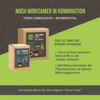 C44 Terra Carbon 50/50 | Bio-Bodenaktivator mit 50% Pflanzenkohle – 20L