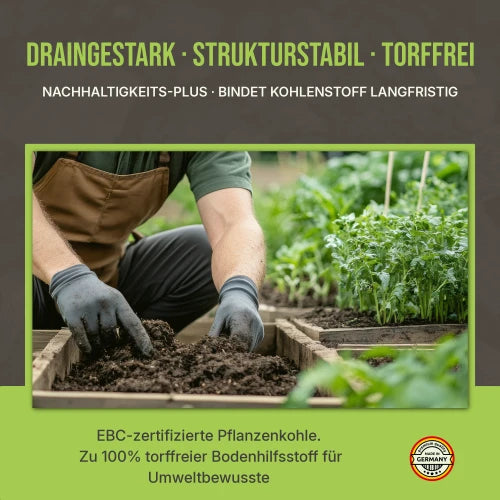 Vorteile auf einen Blick: 100% Torffrei, Drainage-Spezialist, regional aus Zittau und extrem langlebig.