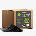 C44 Premium Pflanzenkohle Karton 20L – Bodenhilfsstoff für Terra Preta und Humusaufbau.