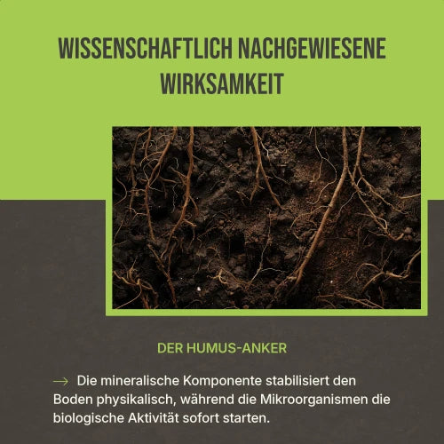 Wissenschaftlich bestätigt: Laborgeprüfte Wirksamkeit der Inhaltsstoffe für den ökologischen Landbau.