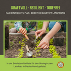 Vorteile auf einen Blick: 100% torffrei, mit Rinderdung-Power, regional und sicher für Bienen.