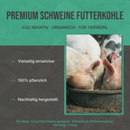 Infografik: Die physikalische Funktionsweise der C44 Futterkohle – Mikroporen zur Bindung von Toxinen.