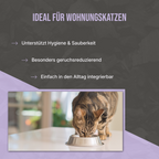 Einfache Fütterung: C44 Futterkohle lässt sich dank feiner Körnung ideal unter Nassfutter mischen.