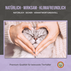 Alle Vorteile auf einen Blick: Geruchsbindung, Toxin-Schutz und 100% natürliche Inhaltsstoffe für Katzen.