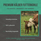 Infografik: Was ist Futterkohle? Erklärung der toxinbindenden Struktur für die Tierfütterung.